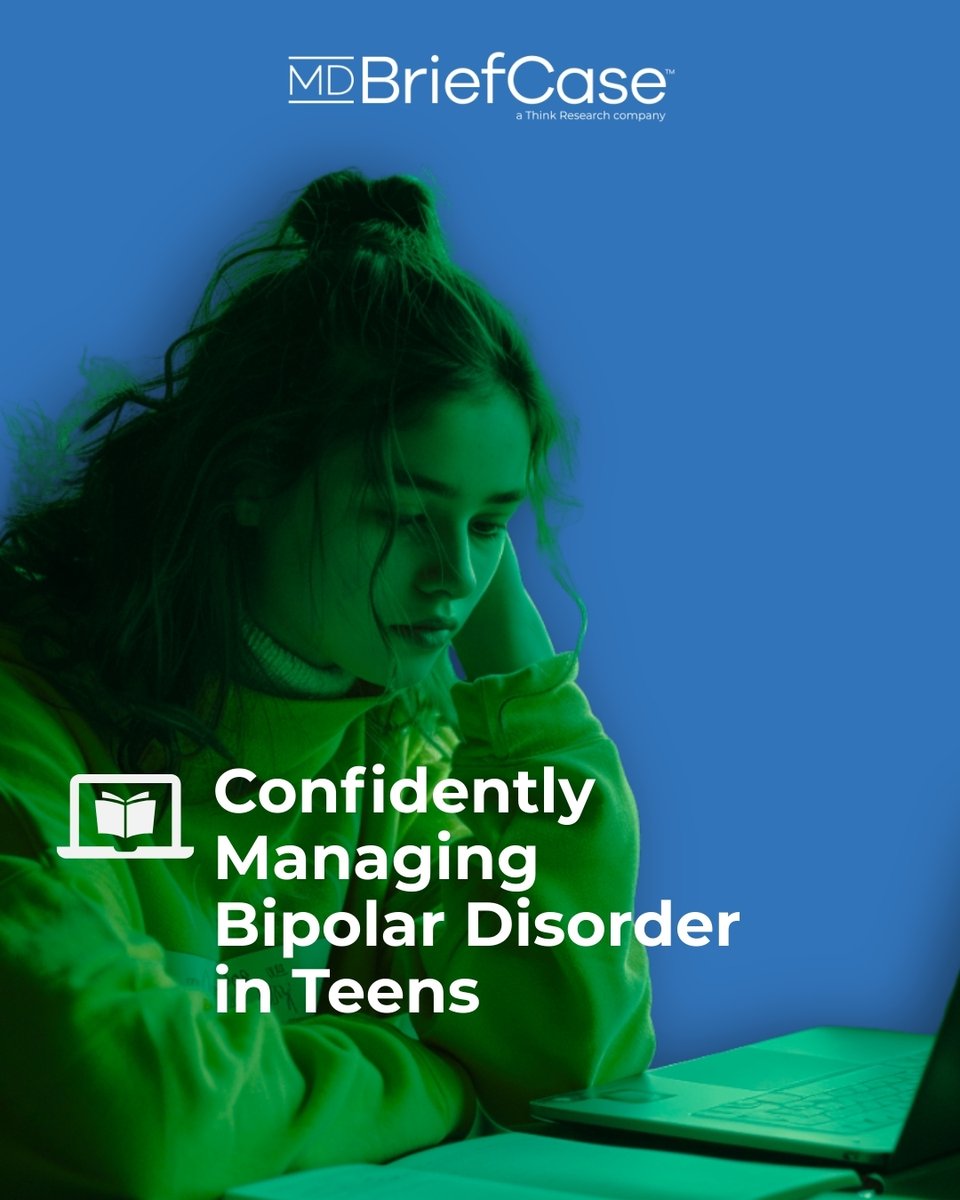 On #WorldTeenMentalWellnessDay, we’re spotlighting evidence-based care for adolescents with bipolar disorder.

Explore our accredited course:
Management of Bipolar Disorder in Teens
bit.ly/3MSJbsq

#TeenMentalHealth #BipolarDisorder #CME #MDbriefcase