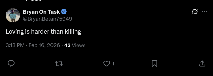 Bryan's posts always make my skin crawl