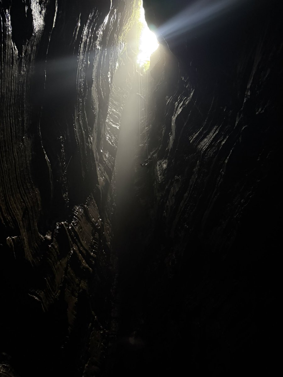 Brescianilucho's tweet photo. En la provincia de Morona Santiago se encuentra la Cueva de los Tayos, famosa por haber sido visitada por Amstrong, Moricz y recientemente Will Smith, buscando los misterios de la vida y sus inicios. 
Cuentan que solo se conoce el 1% y sus finitos laberintos tienen conexión con la Amazonia en Brasil. 
Para conocerla debes descender 55 metros para poder situarte entre los Tayos, unas especies de aves nocturnas que solo habitan ahí.
La biblioteca metálica, el oro de los dioses y diversos mitos que traen a científicos y turistas a este lugar. 
Con reparto el acceso solo es permitido por la comunidad de los Shuar.
Un orgullo ecuatoriano que ni en redes llegan a poder exponer toda su magia.