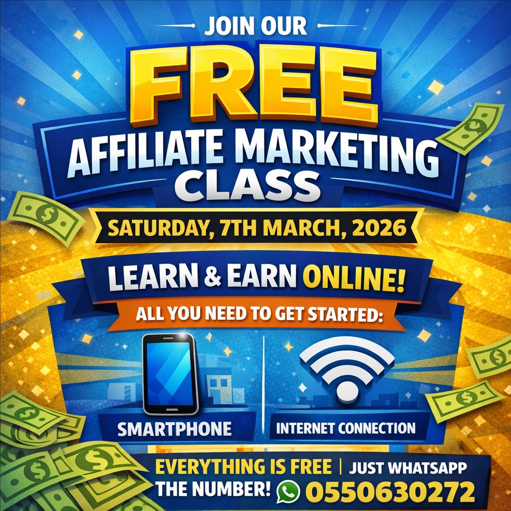 Icon_31's tweet photo. Follow the Link below to join Affiliate marketing class for free 
👇👇
https://t.co/snMhyyzt9t
#DiorAW26 #GhanaNews #GhanaMonth2026 #GhanaNewsAgency #Ghanagirls #GhanaMusic #IranIsraelWar #PFW2026 #Dior #Ghanatrends #ghanajersey #ghanatrending #AffiliateMarketing https://t.co/2ZQwVsJ4Xd