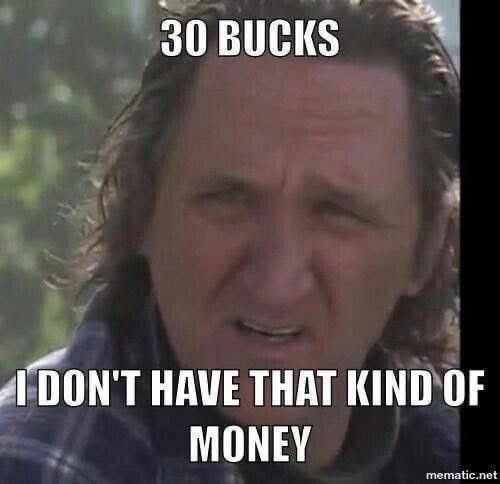 “What are you crazy!? I aint got that kinda money?” 😂 <a href="/trailerparkboys/">Trailer Park Boys</a>