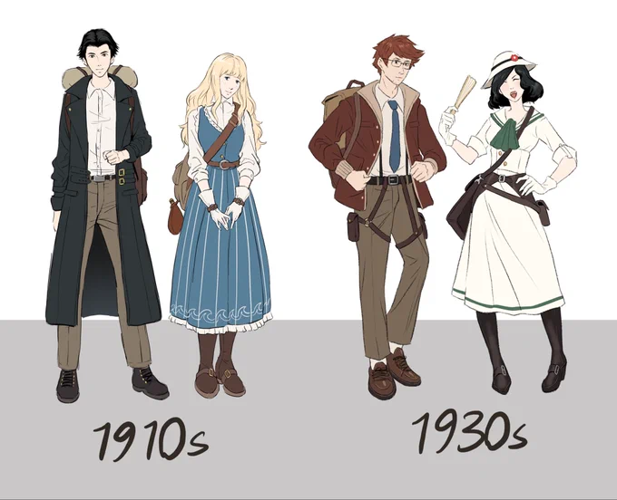 OCs from different decades