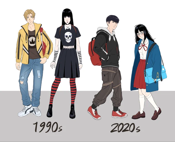 OCs from different decades