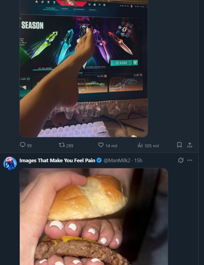 QUIERO SABER QUIÉN ESTÁ INFECTANDO MI TL CON ESTOOO YO NO LIKEO PATAS