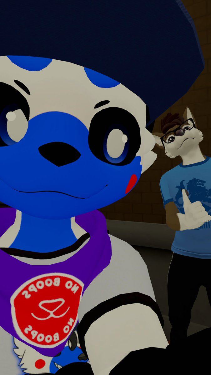 EE90Fox's tweet photo. Photos with @rollin_wolf in VRChat!
#furries #furry #VRChat #vrchatfurry #vrchatfurries https://t.co/O0OTtcR21E