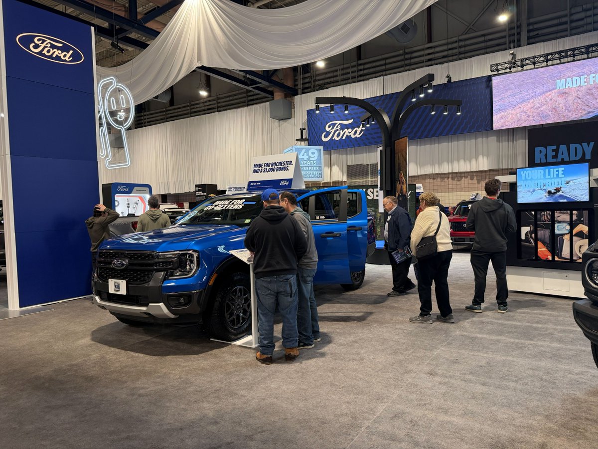 Rochester Auto Show tweet media