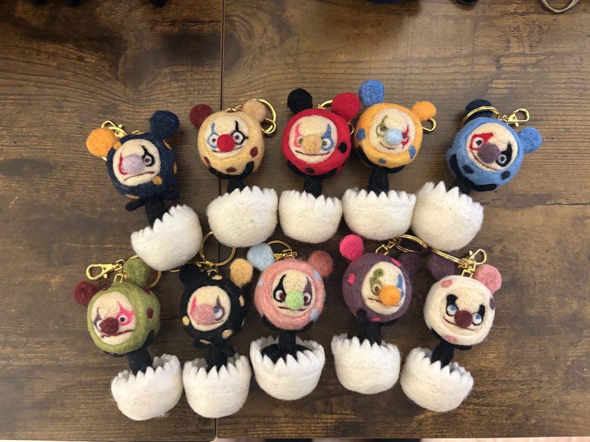 新しいキーホルダー完成☺️4月はイースター🐣なので卵からコンニチワ