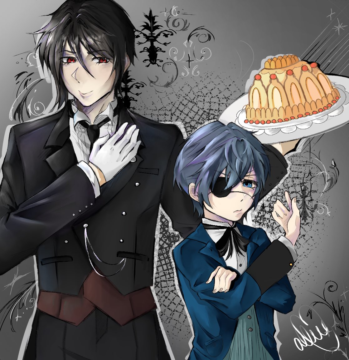 da_ploofploof's tweet photo. New black butler art on my new Huion Kamvas 13… trying to get used to CSP😣😣

#blackbutler #kuroshitsuji #animefanart #fanart https://t.co/bRUz6FnfUl