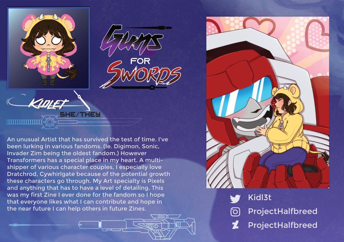 Guns For Swords 🔜 A Drift Fanzine! tweet media