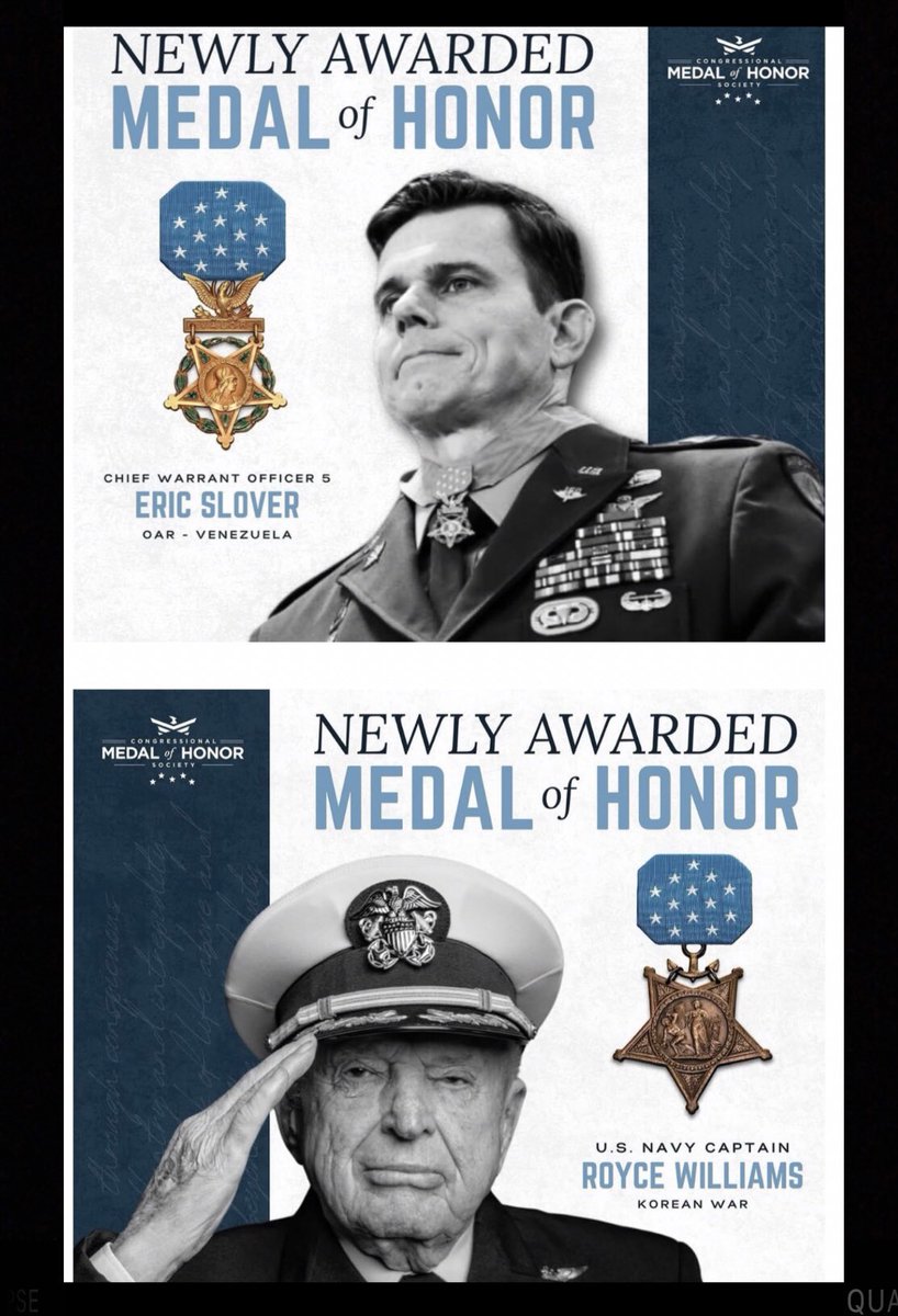 We join the Nation in honoring the actions of the newly awarded Medal of Honor recipients.  We also mourn the loss of six service members in the Middle East.🇺🇸 #CMOHS #HonorTheFallen