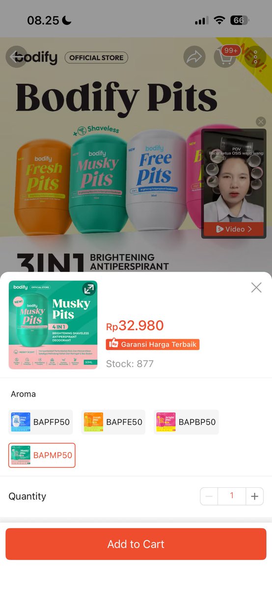 harga di toko cuman segini😭

s.shopee.co.id/2LTGbtLkuG