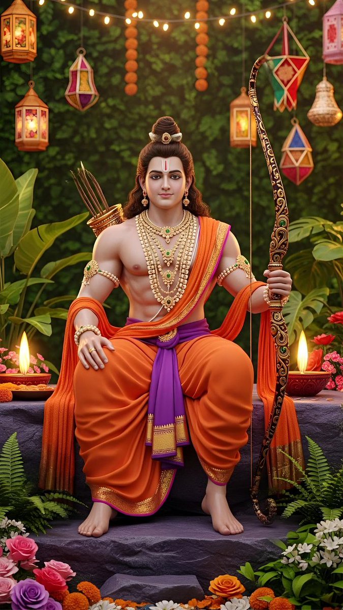9__X0's tweet photo. जय श्री राम ⛳ ⛳
#BBB26 #BBfans ⛳⛳ https://t.co/TKUjyc2szq
