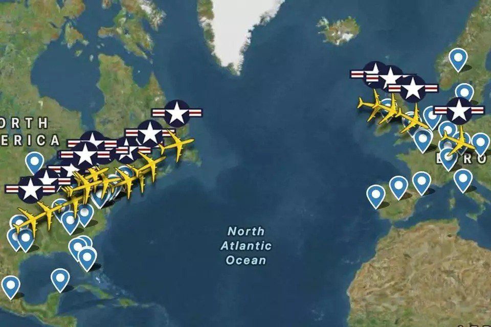 MarioNawfal's tweet photo. 🚨🇺🇸U.S. forces are ramping up big time right now, 15 additional American refuelers backed by fighter jets are already on their way across the Atlantic to the Middle East.

This is a serious show of force by Trump as the situation with Iran gets even more intense with new strikes by Iran against multiple Gulf nations.

Source: @IsraelWarRoom
