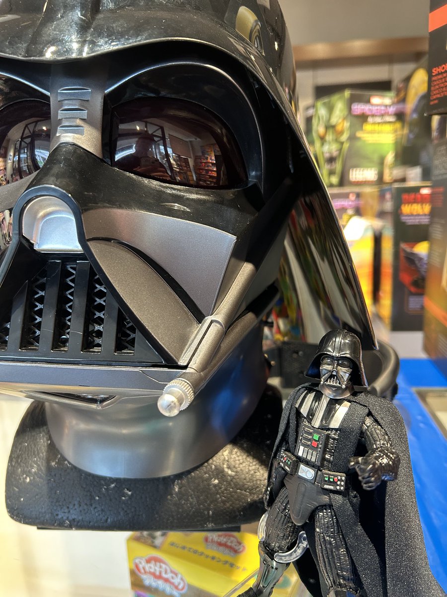 Hasbro_Store_JP's tweet image. 【#三井アウトレットパーク入間 店】

ハズブロストアで憧れのヒーローに変身！✨
スター・ウォーズやマーベルの超リアルなヘルメットが勢揃い🪖🔥
細部まで本格的で感動しちゃう...！
ご来店の際は雨に気をつけてね☔

#ハズブロ
#HasbroStore
#StarWars  
#MARVEL