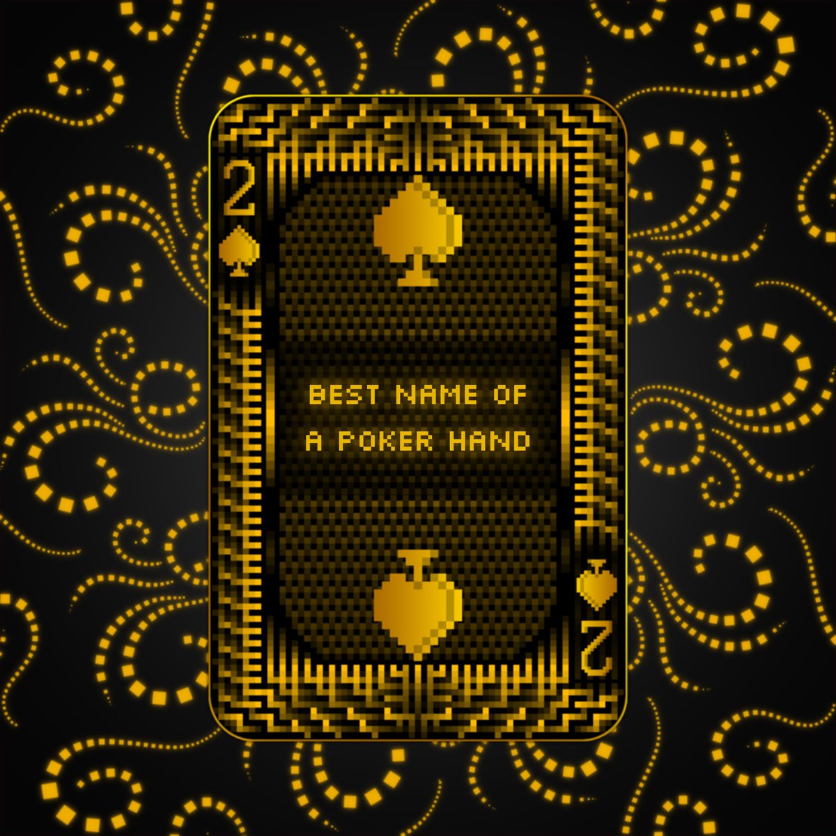 HoldemsNFTs's tweet image. GE!
Challenge #21 is here
"Best name of a poker hand"

Top 3 replies in the next 48 hours get an NFT WL.
2 NFTs for the 1st to hit Holdems' favorite

Rules:
Reply with a  name of a poker hand
No multiple acc participation

Reposts appreciated
Distribution: 1 April
#NFT #NFTdrop