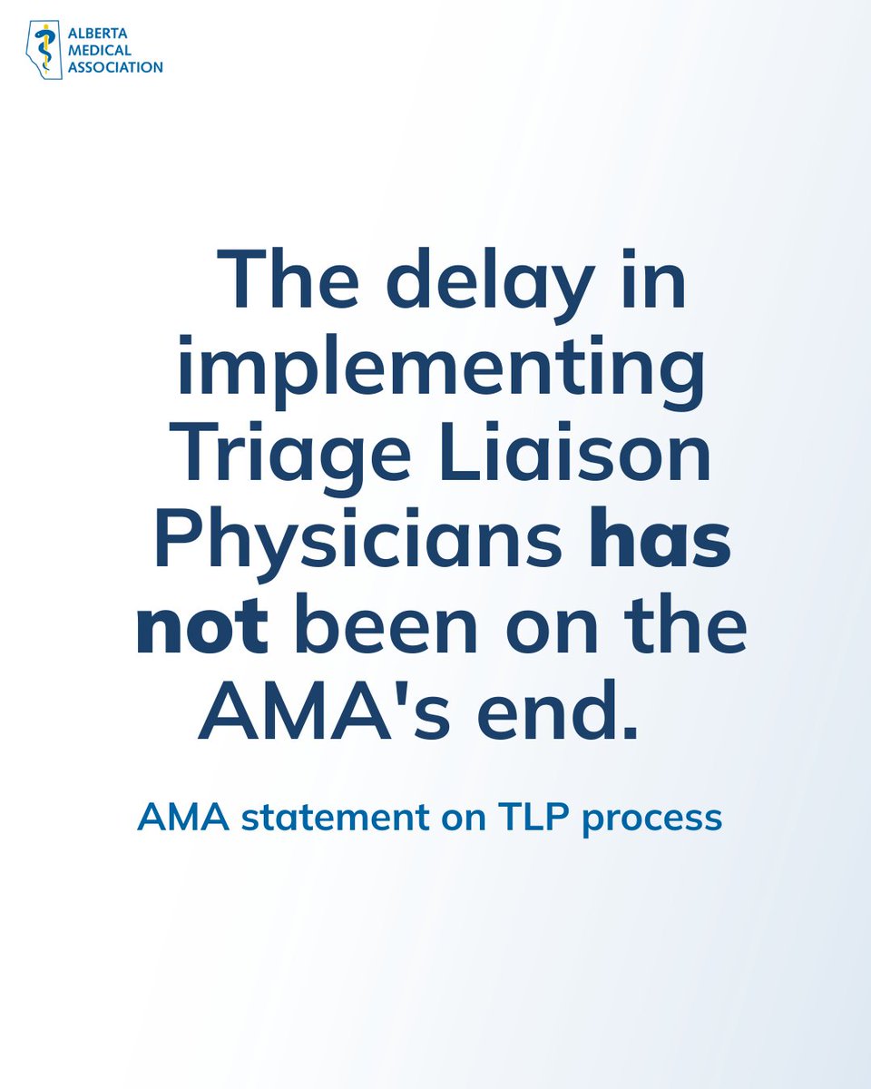 Alberta Medical Association (AMA) tweet media