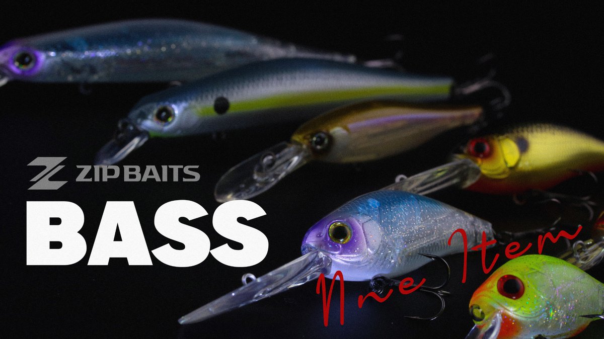 ルアーニュースRにて掲載中】⁣ ⁣ ZIPBAITS⁣ バスアイテムまとめ