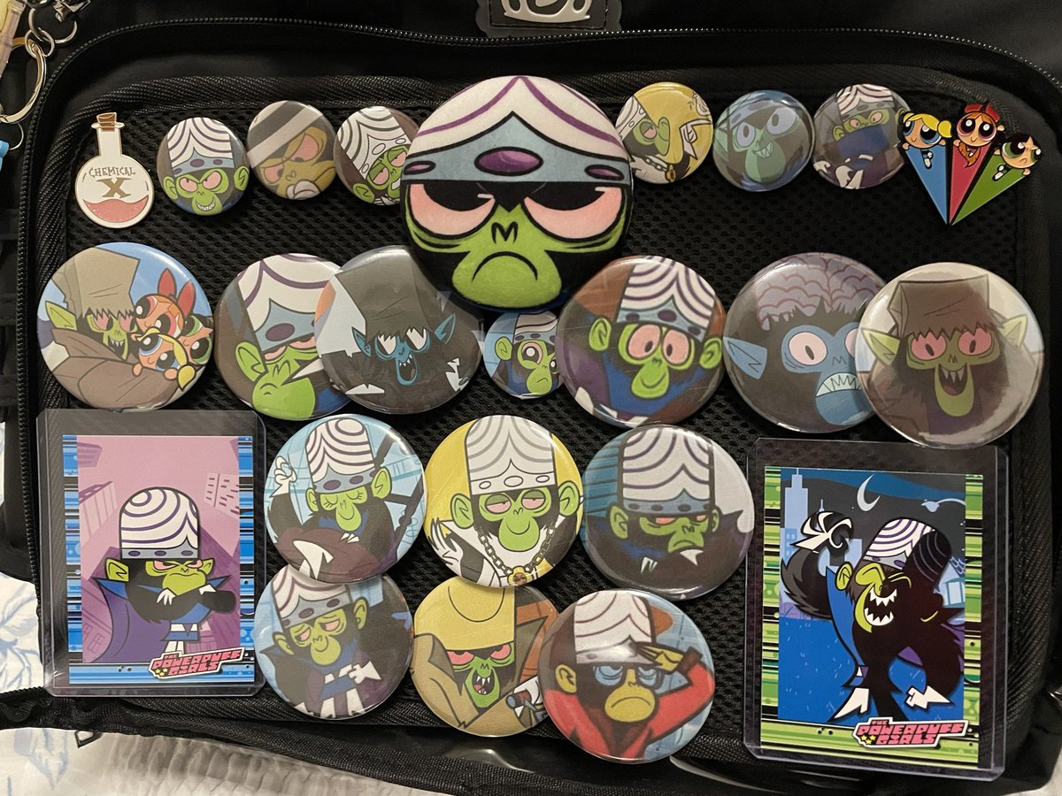 shrimpyfellow's tweet photo. Btw I made a mojo ita bag #powerpuffgirls #itabag https://t.co/gvLBxYrlZr