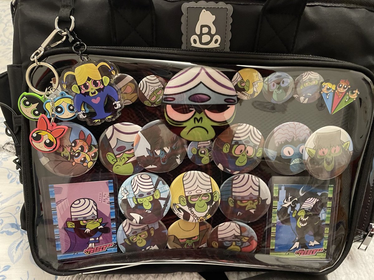 shrimpyfellow's tweet photo. Btw I made a mojo ita bag #powerpuffgirls #itabag https://t.co/gvLBxYrlZr