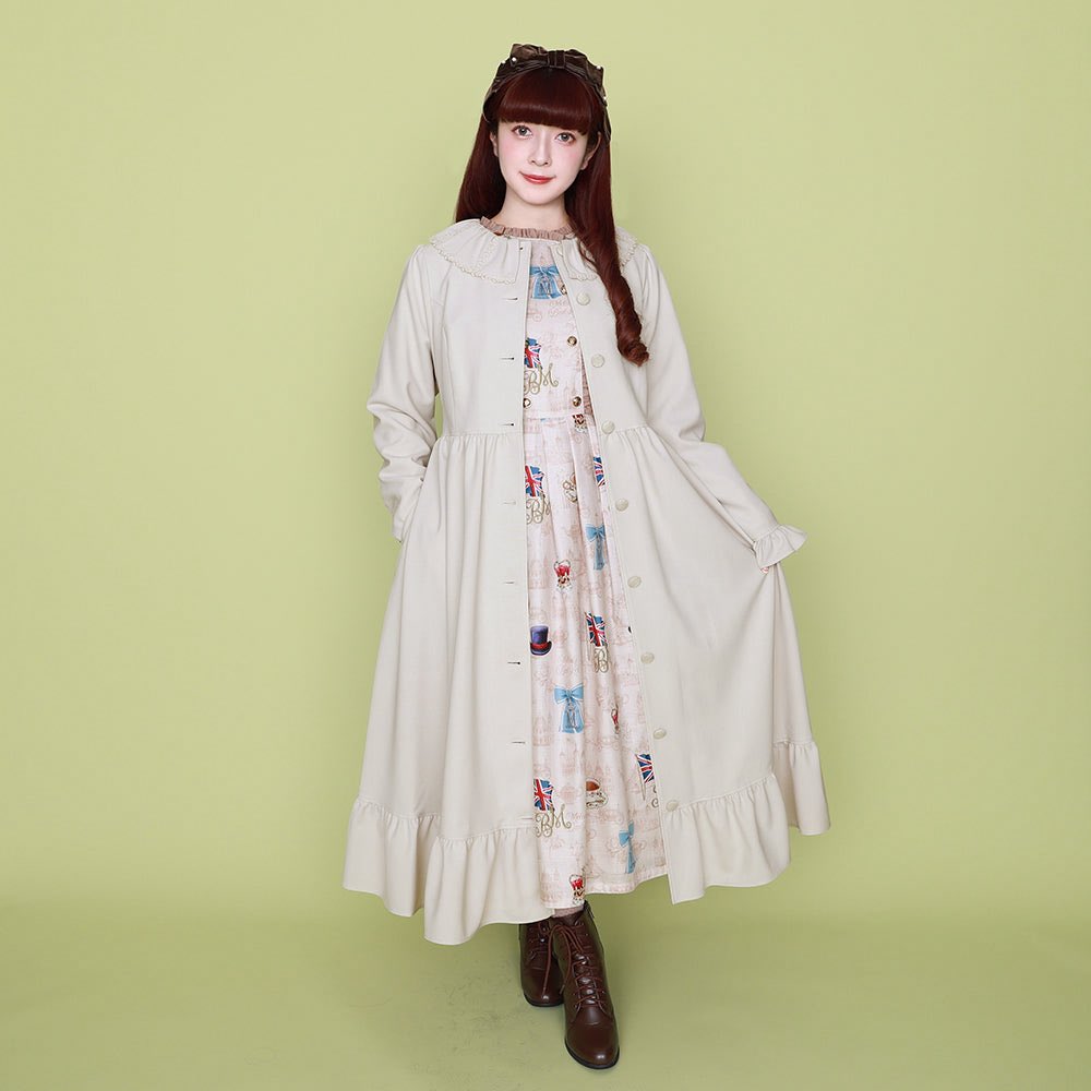 春先におすすめアイテム🎶 🧸ちいさなぬいぐるみ裏地ライトコート