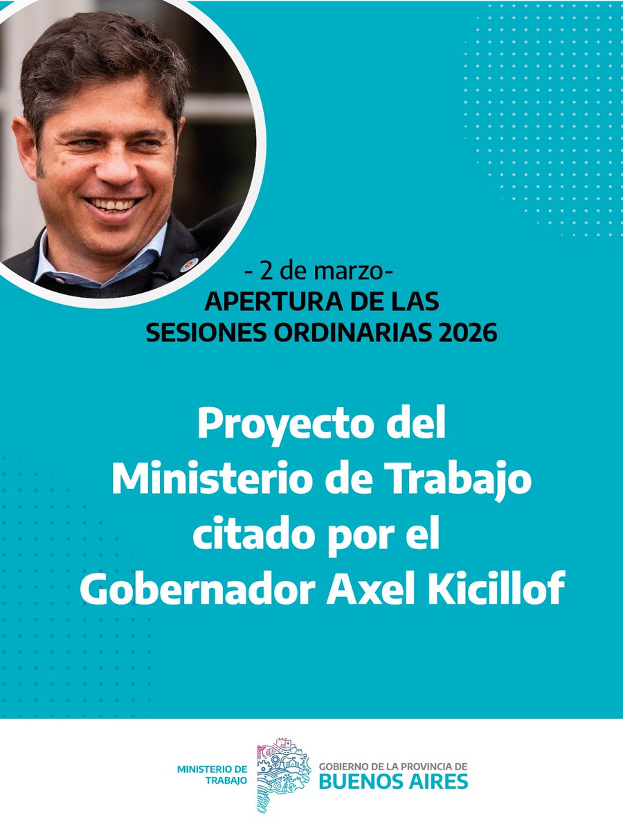 Trabajo PBA tweet media