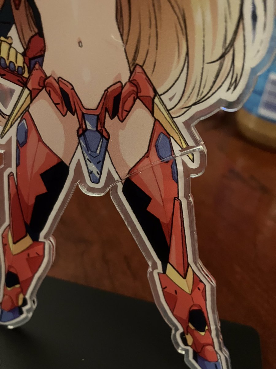 Jazzmiene1's tweet photo. @Tekuho1 
I got my art books. They are amazing as always. Didn’t know this edition came with two posters, that was a nice surprise. Stickers are great. Only downside was the acrylic stand broke in transit. I’m hoping to fix it with some glue https://t.co/TeBCIVOhrH