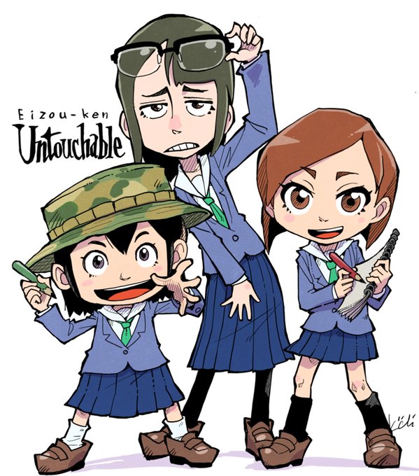 「#3月になったから3人並んだ画像を貼ろうぜ」|Kiichiのイラスト