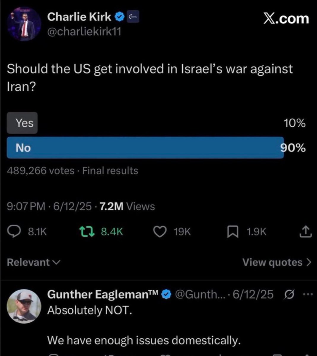 <a href="/GuntherEagleman/">Gunther Eagleman™</a> Yo bitch look what you said a way back 🤣