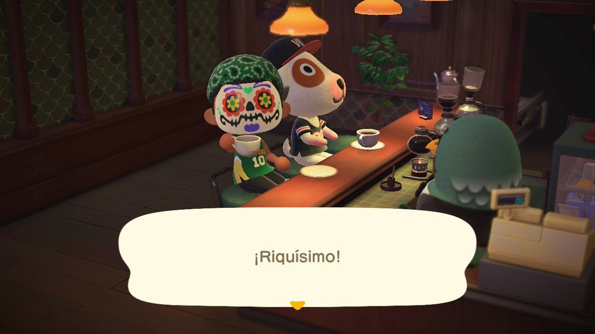 Tomando cafe con un viejo amigo
#AnimalCrossing #ACNH #NintendoSwitch