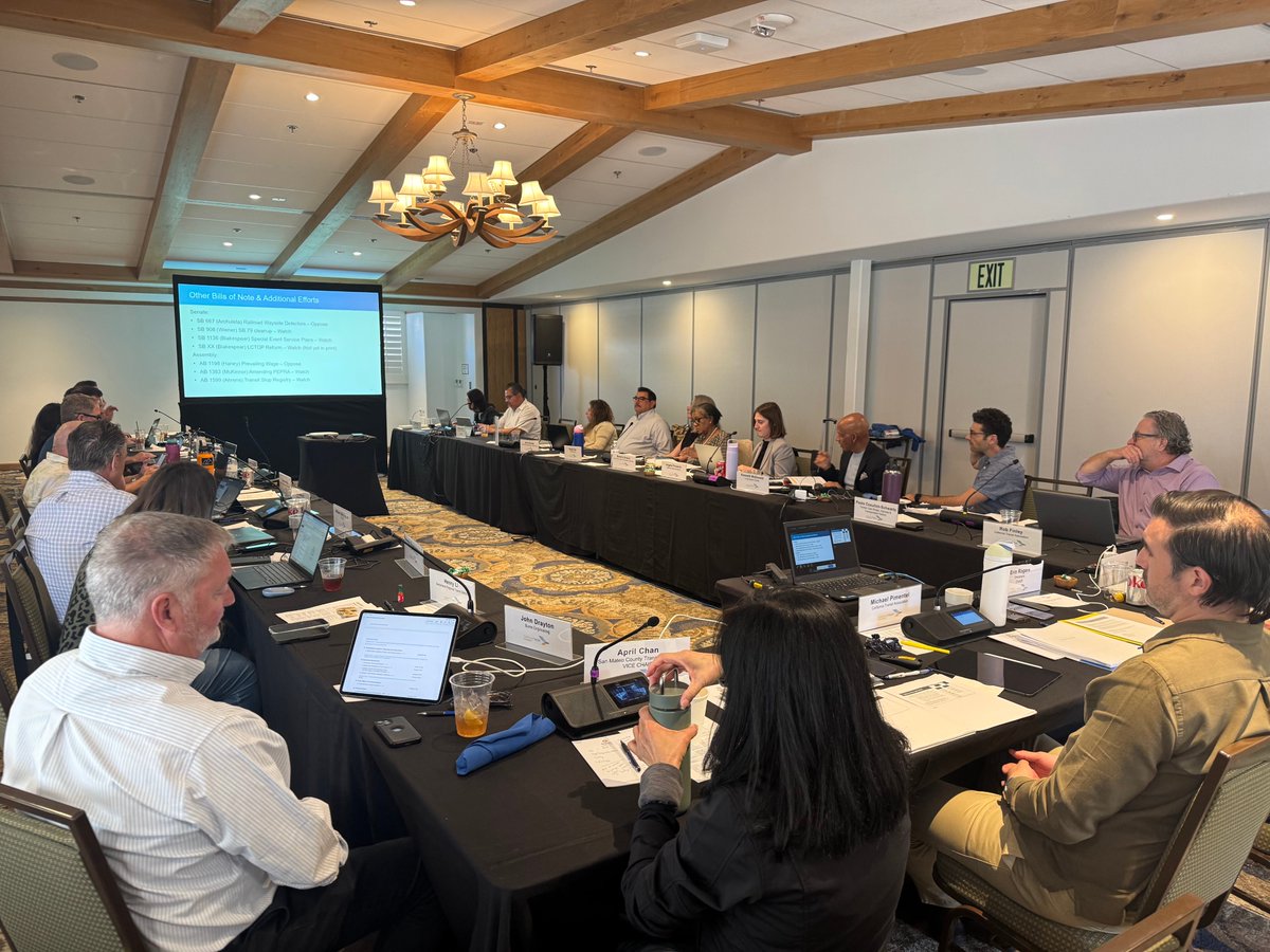 California Transit Association tweet media