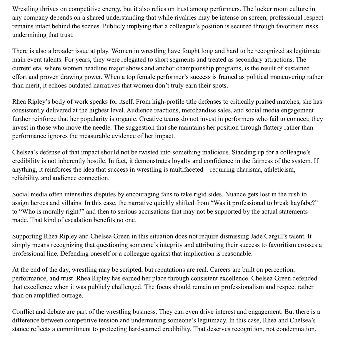 AVA RHEA IICONICS EMMA TIFF WREN NIA CHE & GR STAN tweet media