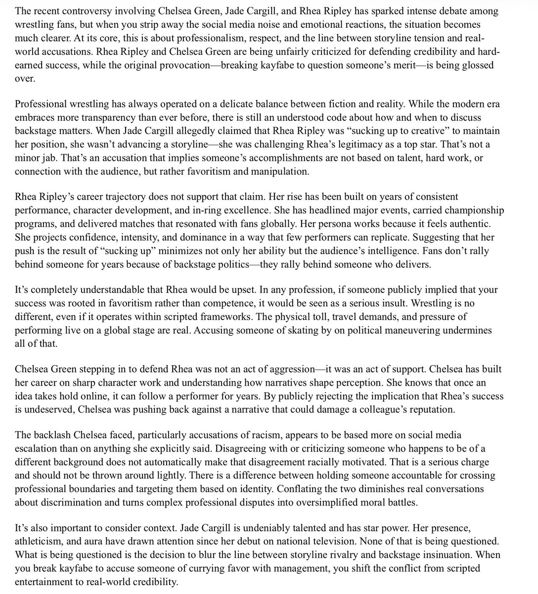 AVA RHEA IICONICS EMMA TIFF WREN NIA CHE & GR STAN tweet media