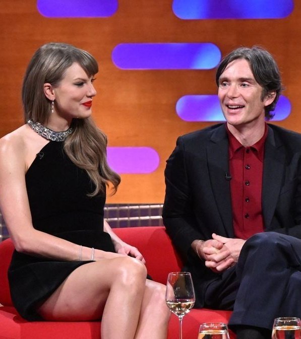 TheSwiftSociety's tweet photo. ‼️| Cillian Murphy on featuring in Taylor Swift's "Opalite" music video.

"It was amazing, it's a really sweet, lovely song and video.  I was happy to be involved." https://t.co/TwJ48HvXTD