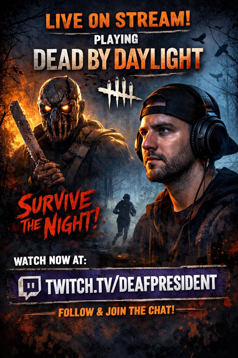 I’m live! Let’s go fam @everyone
#deafstreamer #twitchstreamer