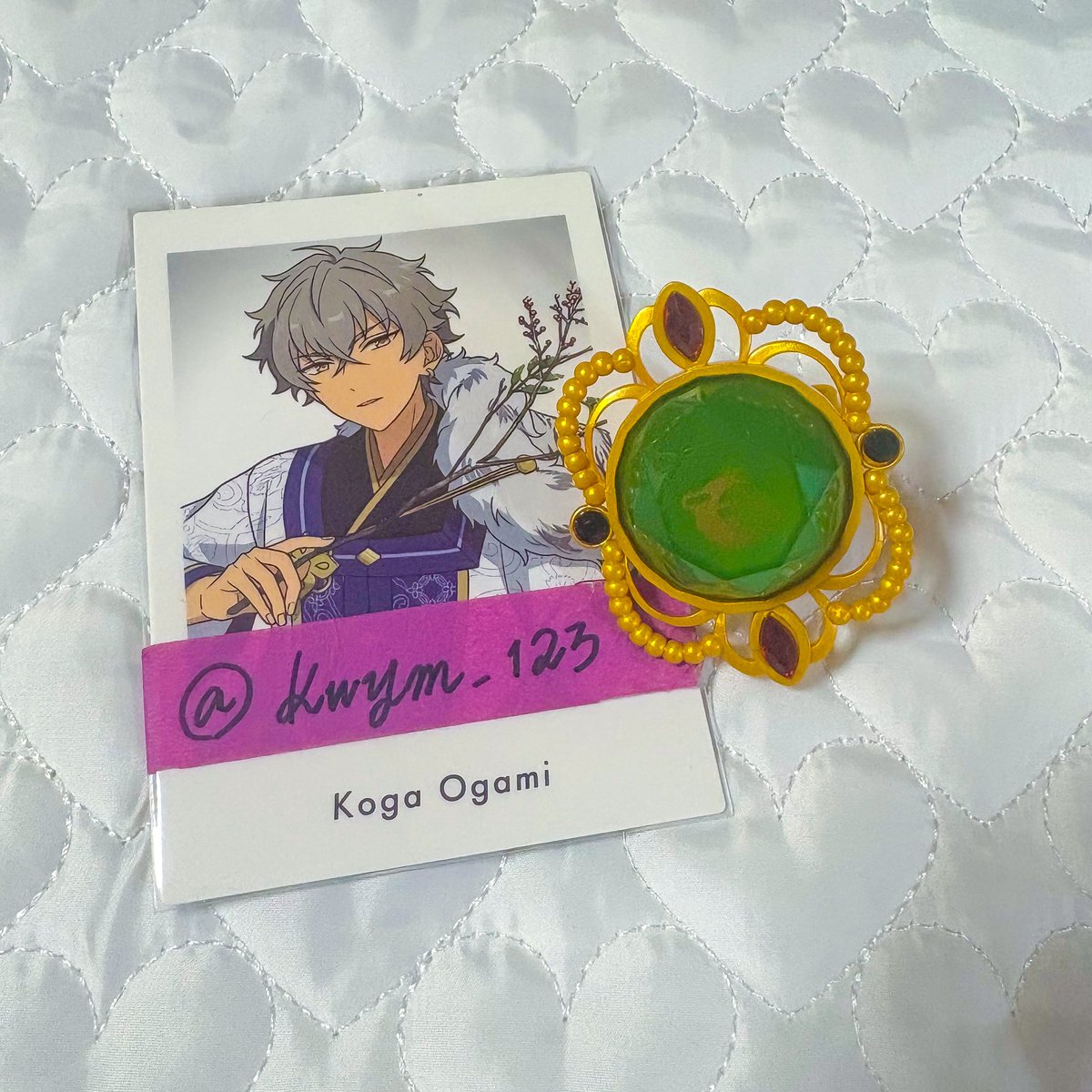 kwym_123's tweet photo. @ponyuzu_ 初めまして、検索より失礼します。
当方敬人さんのリングライトを1点所持しているのですが晃牙との交換は可能でしょうか？13日幕張でのお手渡し可能です。

ご検討のほど、宜しくお願いいたします。 https://t.co/cfPzs0MYaI