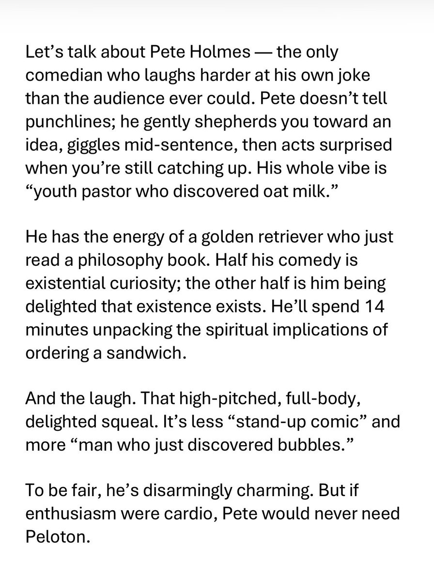 achangyen's tweet photo. @peteholmes I asked ChatGPT to roast you in 150 words and it did not disappoint. https://t.co/vfHGcf05iT
