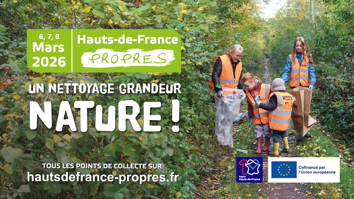 hautsdefrance's tweet photo. 📢 Prêts à agir pour préserver la biodiversité en #hautsdefrance ? La 9ᵉ édition de #HDFPropres, revient les 6, 7 et 8 mars.
♻ Battons tous ensemble le record de 2025, en préservant notre belle région.
🍀 Pour rejoindre un point de collecte 👉 https://t.co/2q7BhcSMVR https://t.co/qugISGVAt3