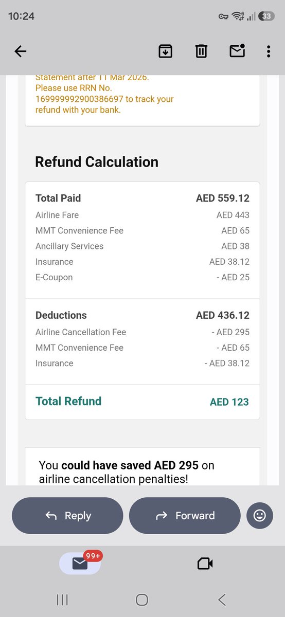 KrishSuryakant's tweet photo. @_ClaimAssistCs @IndiGo6E @MoCA_GoI  thanks for your confirmation, I don't understand why #MakeMyTrip is doing this kind of activities and I can say as scamming passengers during this tough time in Middle East.#SameOnMakeMyTrip @DubaiPoliceHQ please help if possible. https://t.co/lzjMUMn4QS