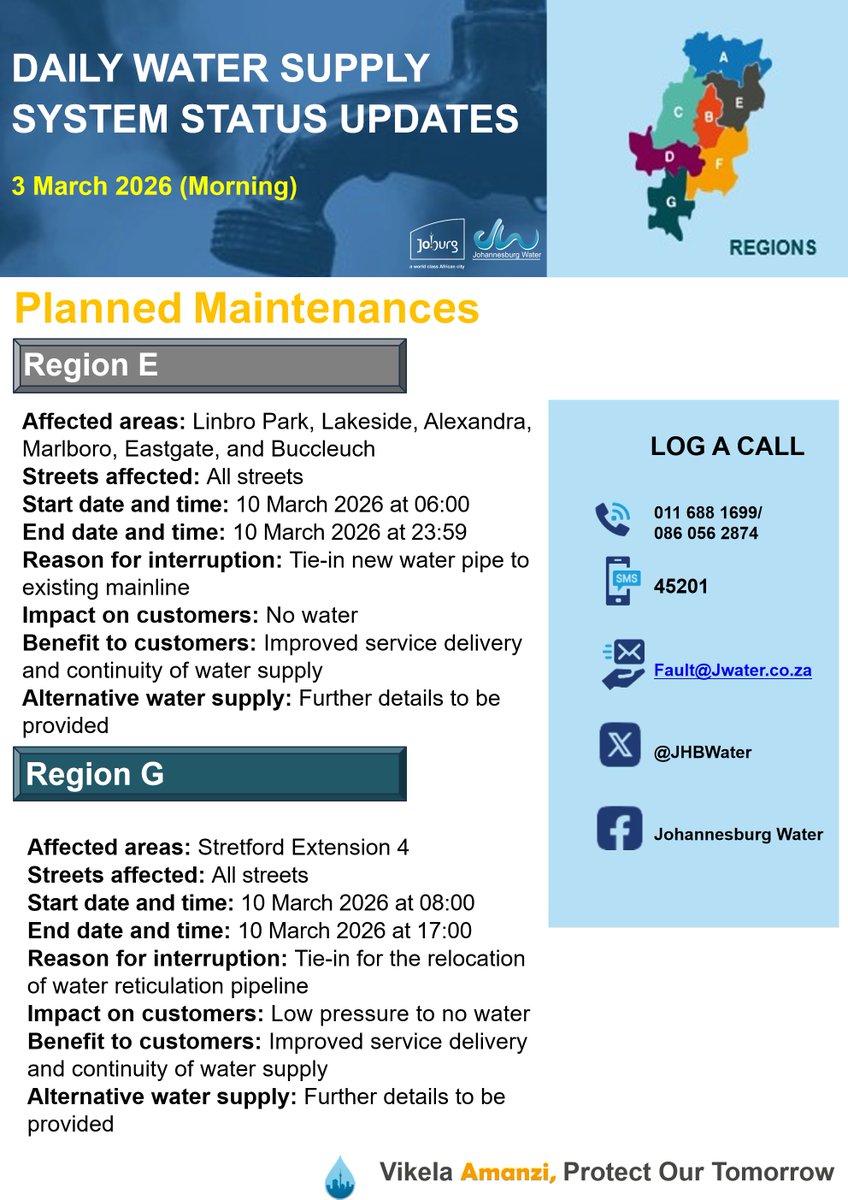 Johannesburg Water tweet media