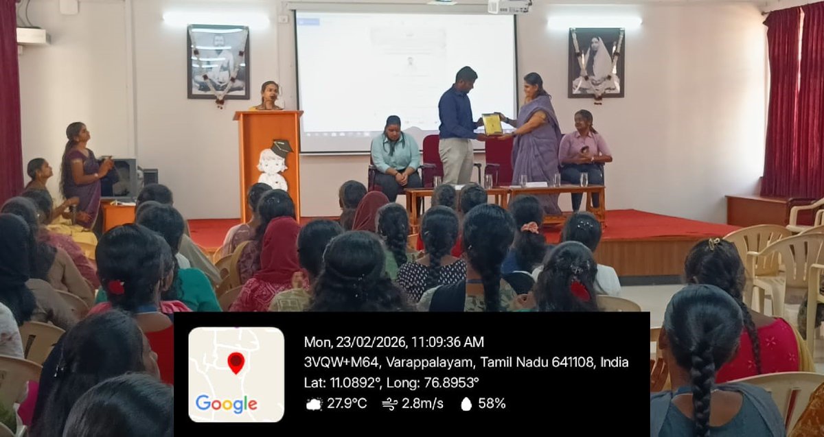 Avinashi641043's tweet photo. 🌍 Awareness Programme on Global Career Opportunities in Commerce Professional Courses (23 Feb 2026)
Students explored global certifications like CA, CMA, ACCA, CS, CPA &amp; CFA, gaining insights into eligibility, career scope &amp; international mobility. https://t.co/0zTFSUPz00