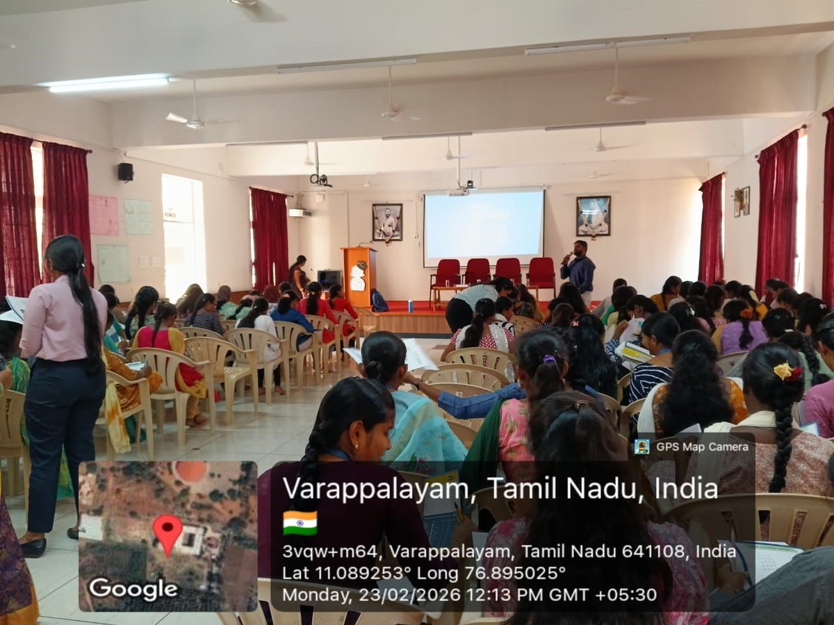 Avinashi641043's tweet photo. 🌍 Awareness Programme on Global Career Opportunities in Commerce Professional Courses (23 Feb 2026)
Students explored global certifications like CA, CMA, ACCA, CS, CPA &amp; CFA, gaining insights into eligibility, career scope &amp; international mobility. https://t.co/0zTFSUPz00