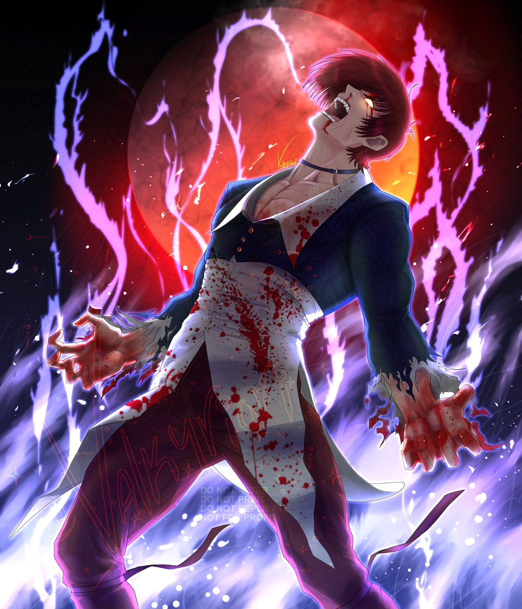 🩸🌑 #SNK #KOF #八神庵 #BloodMoon