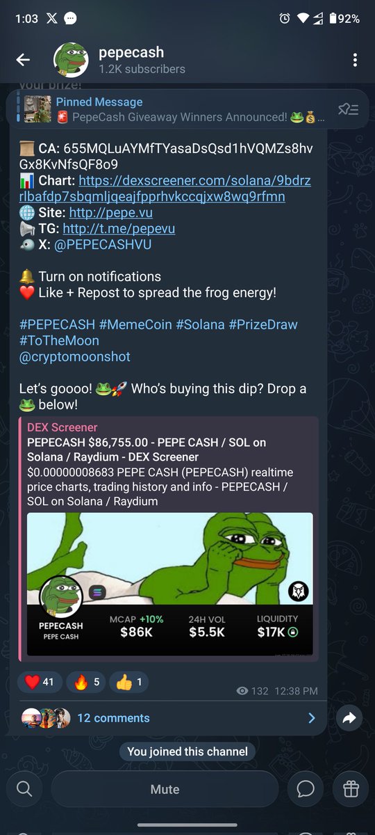 Antor1909's tweet photo. @PEPECASHVU Great project / with strong vision! Happy to be part of this journey 🚀

@yasinaarafat 
@antorkhan1909 
@abirkhan754286 

A2mqFVxQcU37qfLoXiCth4JVHAjCugZxWJAtGf6LBi6j https://t.co/fIajeDIAOQ