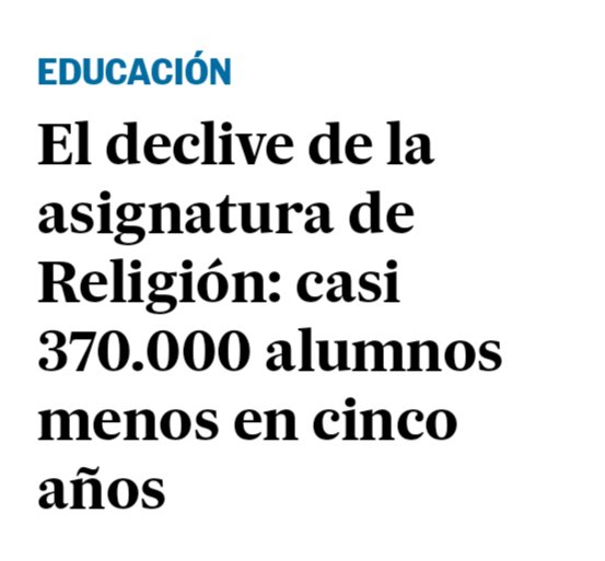El relato: Rosalía, Los domingos, Hakuna. Resurgen los valores católicos tradicionales.

El dato: