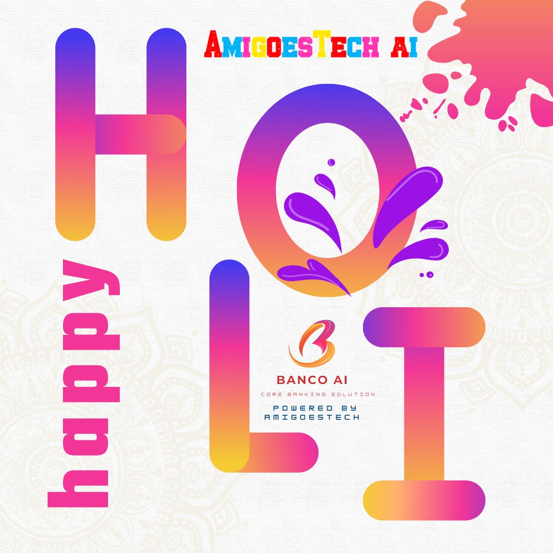 amigoestech's tweet photo. Wishing a vibrant Holi to all ! 
May this festival of colors bring new energy, collaboration, and growth to our journey together.

#AmigoesTech #ai #amigoestechai #happyholi2026 https://t.co/SSlMHCDKYo