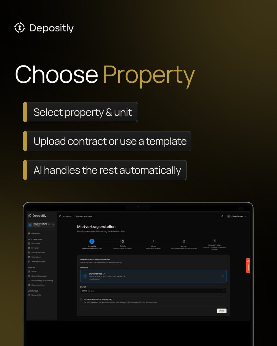 Despositly.io tweet media