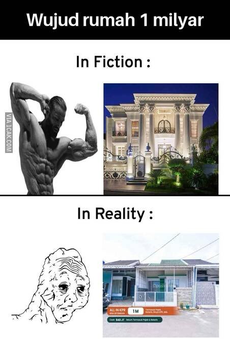 onecak's tweet photo. Rumah 1M be like  https://t.co/OpSwBWg5Ka https://t.co/wAPDiVGjLo