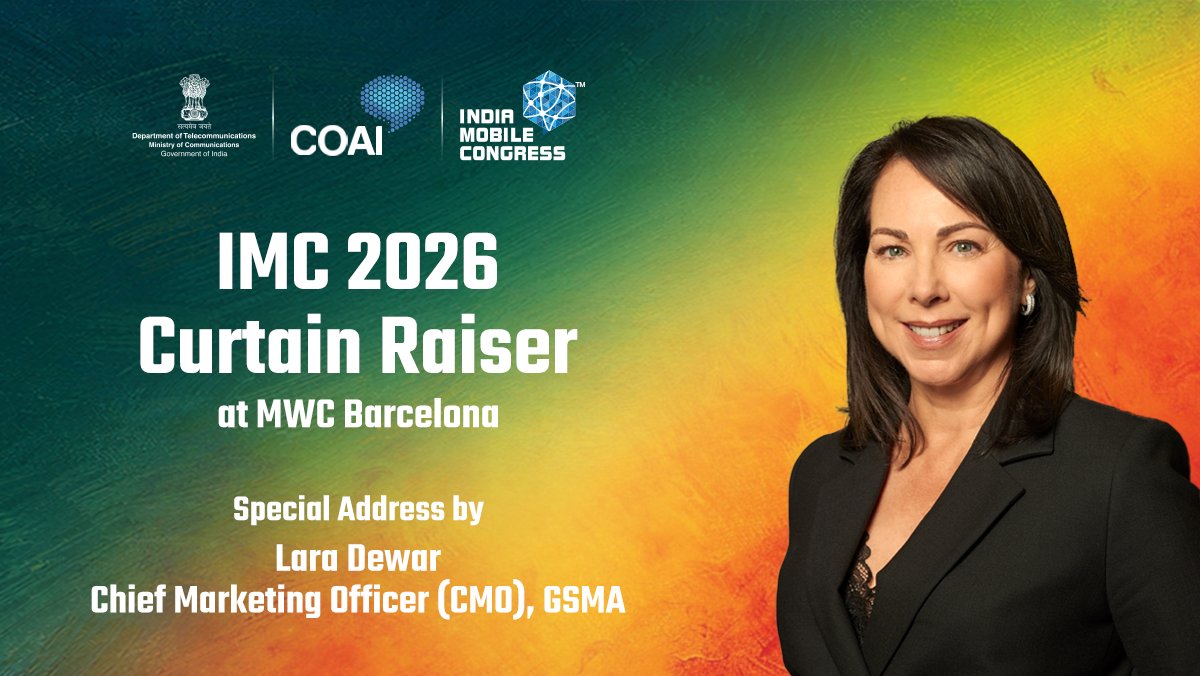 India Mobile Congress tweet media