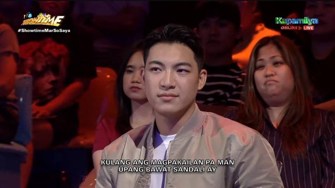 Ang pogi #DARREN @Espanto2001 #ShowtimeMarSoSaya