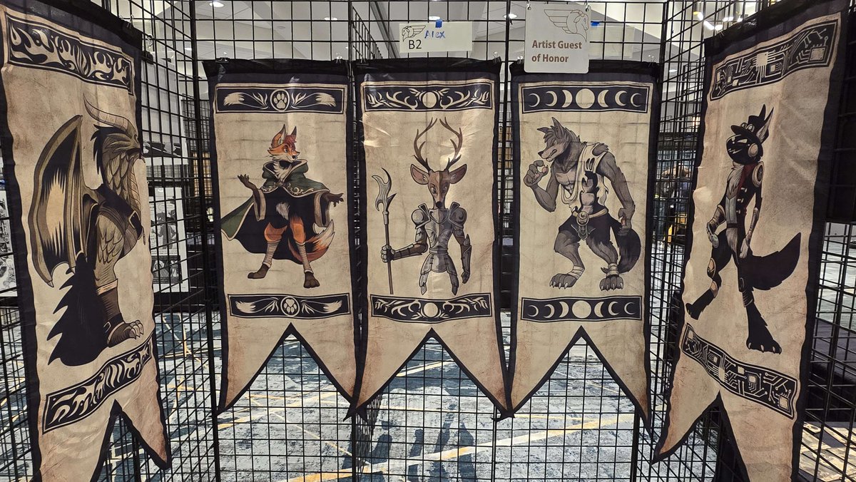 Bash & Choco ❂ @ Capricon GoH tweet media